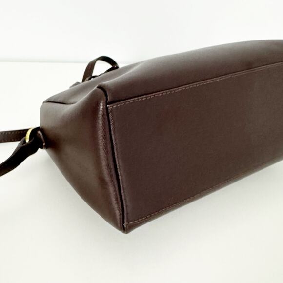 Coach Peyton Bennett Mini Satchel Brown - Picture 6 of 8